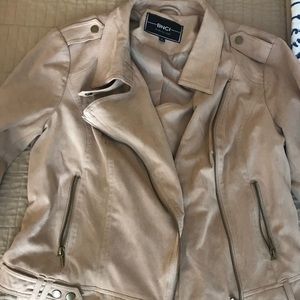 Suede Moto Jacket